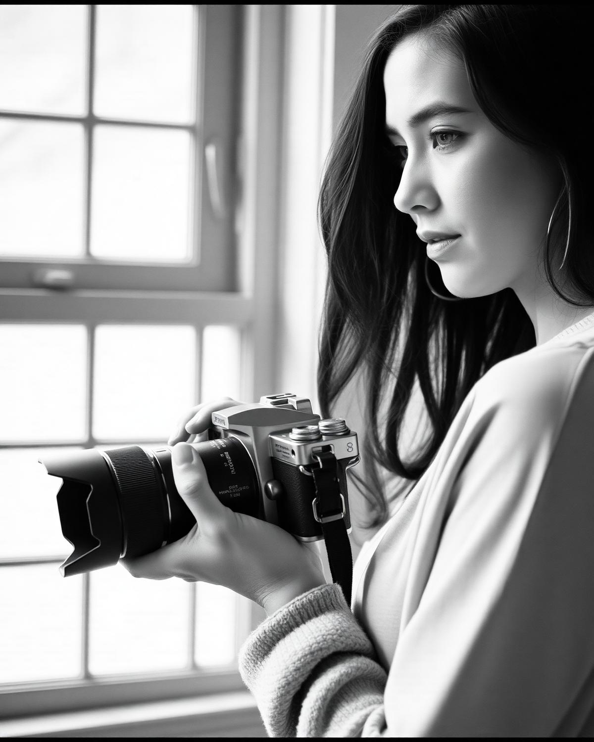 The person behind the camera